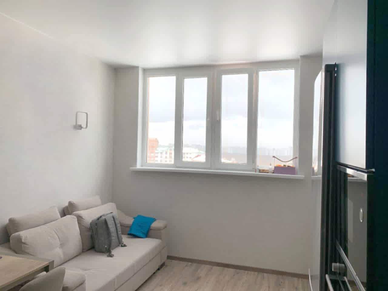 совмещенная спальня жк римский